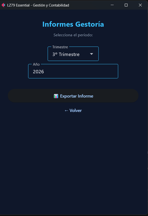 Informes para Gestoría y Modelos